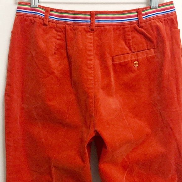 Lily Pulitzer Rust Curdoroy Ankle Pants( 6) - Picture 4 of 5